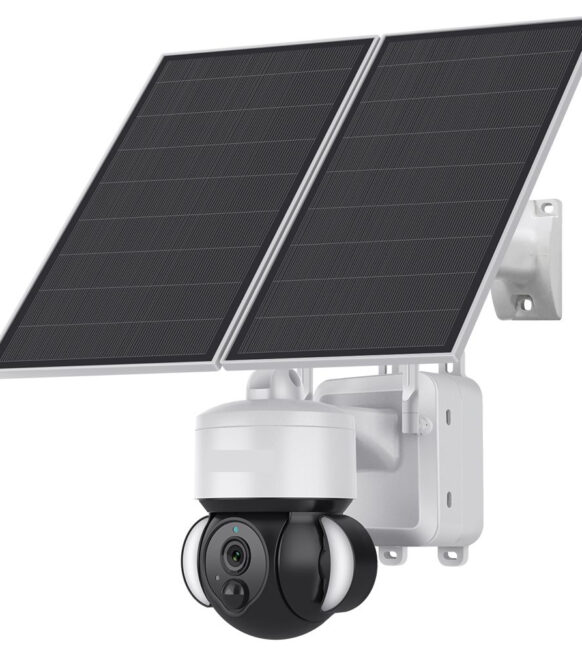 4MP Solar Panoramic CCTV Camera System