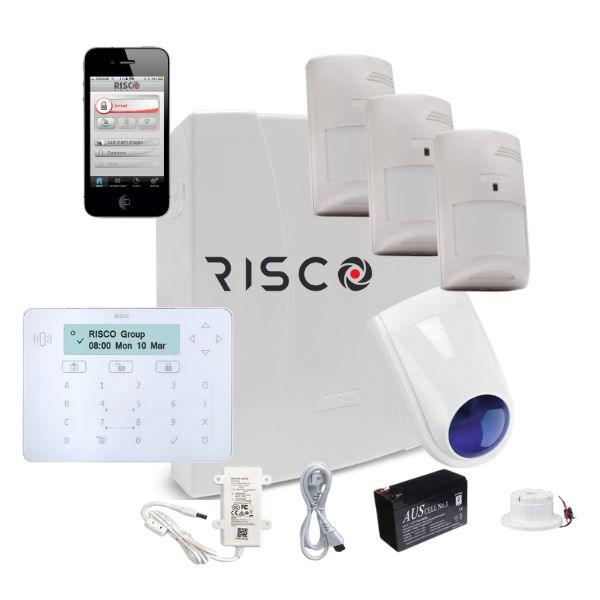 Installation of Risco LightSYS+ Hybrid Alarm Systems.