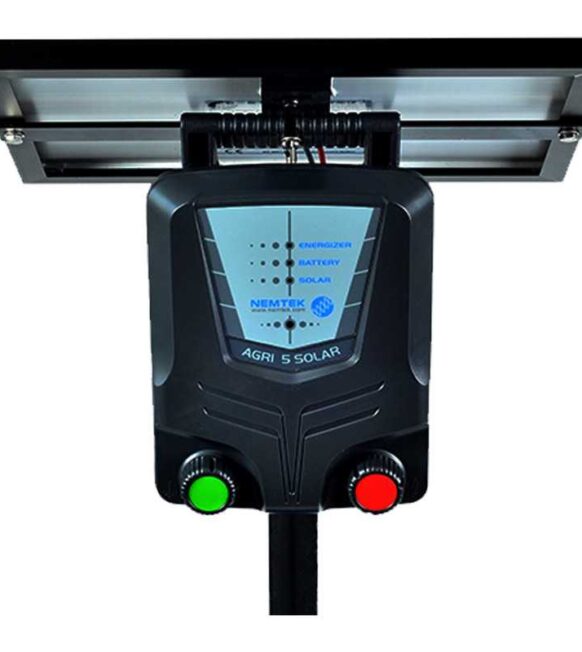 Nemtek Agri 5-kilometers Solar Electric Fence Energizer
