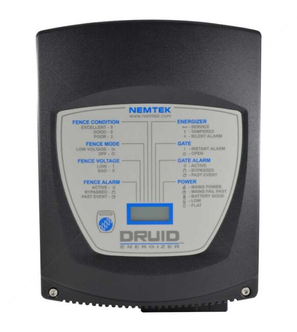 Nemtek Electric Fence Energizer DRUID 15 LCD – 5 Joule