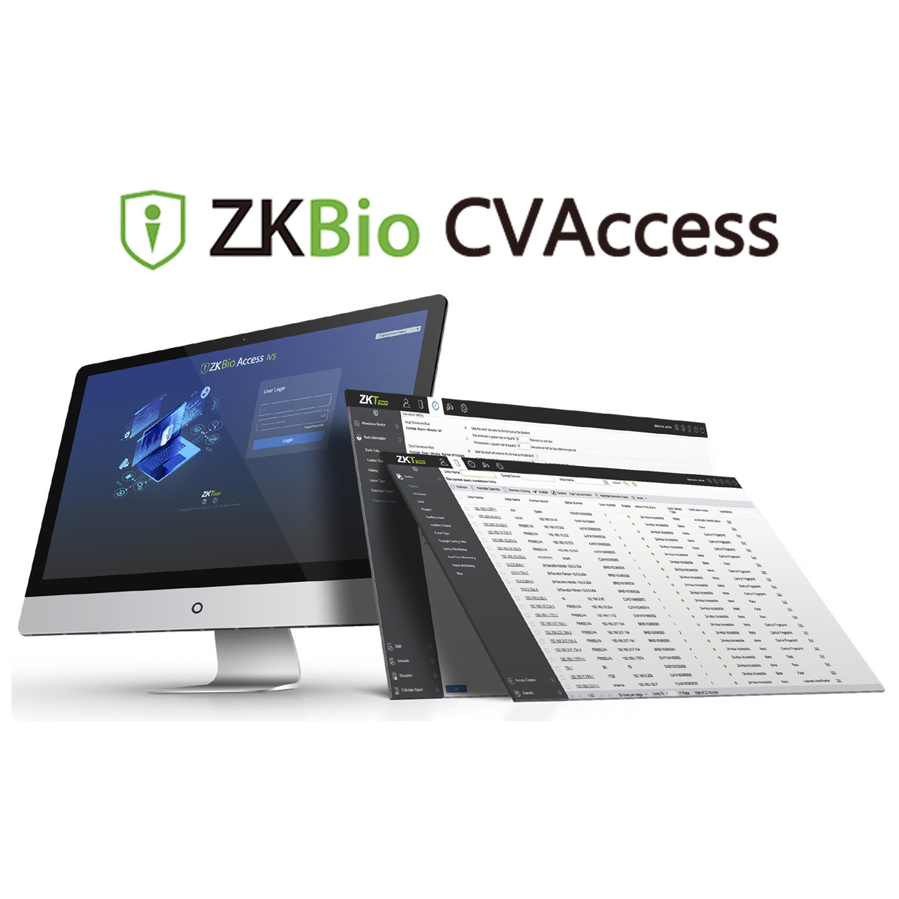 ZKBio CVAccess Biometric Computer Vision Security Platform