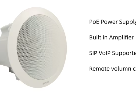 IP Ceiling Public Address & Background Music System