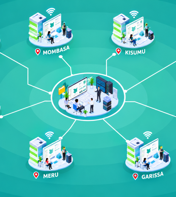 Cloud-Based Biometric Time & Attendance System for Multiple Branches in Kenya